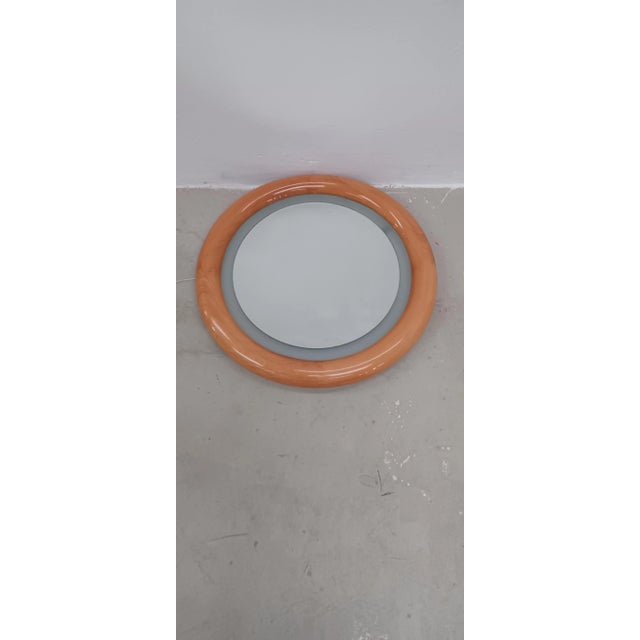Backlit Wall Mirror, 1982 For Sale - Image 4 of 9
