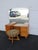 Mid-Century Modern Heywood Wakefield Solid Maple Vanity Makeup Table and Swivel Stool 6615 For Sale - Image 3 of 18