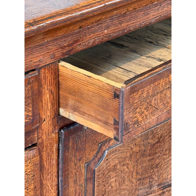 George III 18th Century Oak Dresser Base For Sale - Image 12 of 14