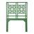 Coastal Palm Springs Platform Bed Twin, Bright Green For Sale - Image 3 of 7
