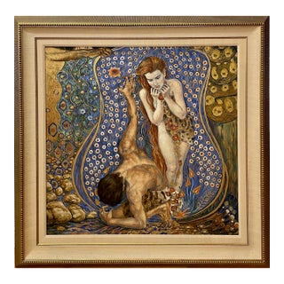 The First Lovers, an Art Nouveau "Adam and Eve" For Sale