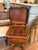 Antique English Regency Period Amboyna Wood Tea Caddy ( Poy ) on Stand For Sale - Image 4 of 9