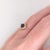 Modern Trillion 6x4.5mm Ceylon Sapphire Ring W Earth Mined Diamonds in Solid 14k Gold, Size 6.75 For Sale - Image 3 of 12