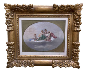Ecstasy with Cupids, 1800s, Mixed Media