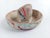 Mexican Vintage Swirl Pottery Cowboy Hat Sombrero Ashtray Match Holder For Sale - Image 3 of 5