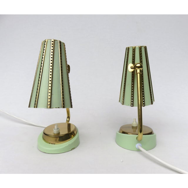 Vintage Bedside Lamps, 1950s, Set of 2 For Sale - Image 4 of 16