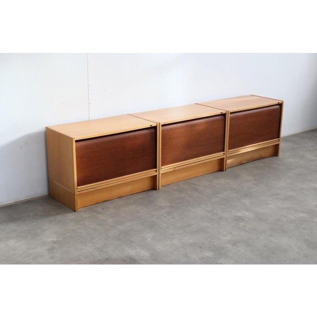 Mid-Century Modern Vintage Filing Cabinets from NKR, 1970s For Sale - Image 3 of 15