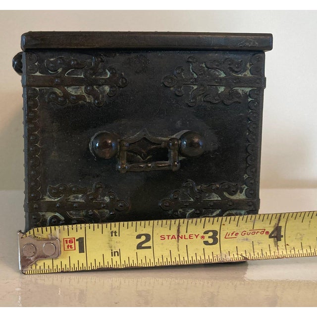Antique Bronze Box Commemorating the Battle of Lyndanisse Denmark For Sale - Image 18 of 18