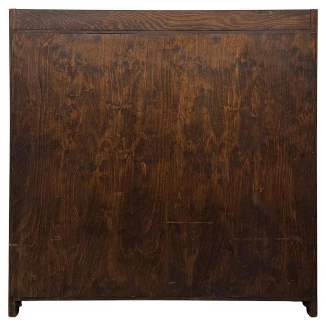 Antique 20th Century Oak Glazed Display Cupboard For Sale - Image 6 of 9