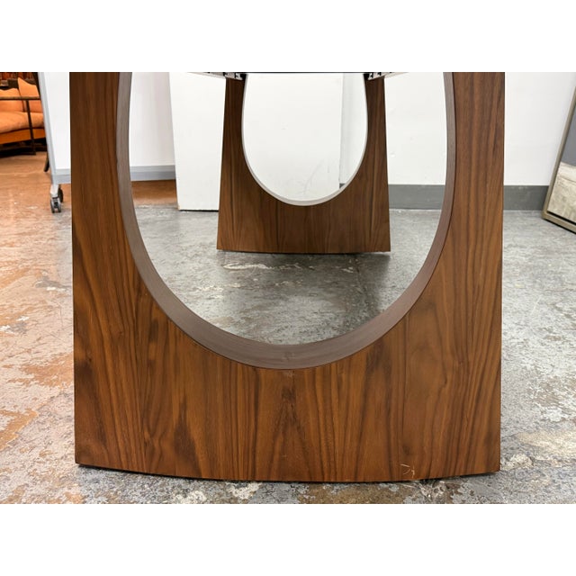 Rove Concepts Arco Extension Walnut Dining Table For Sale - Image 10 of 12