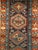Antique Heriz Serapi Runner Rug, Hand-Knotted Wool, Geometric Pattern, Navy & Red,4x12 For Sale In Chicago - Image 6 of 11