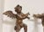 Wood 18th Century Angels on Lucite Stands - A Pair For Sale - Image 7 of 10