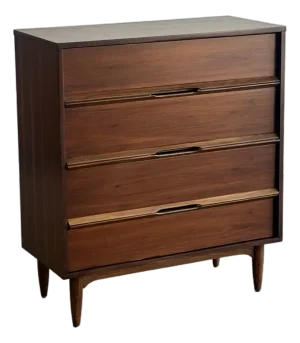1960s Minimal Highboy Dresser