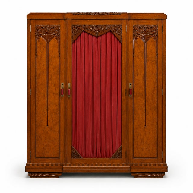 Brown Art Deco Office Set, 1934, Set of 9 For Sale - Image 8 of 11