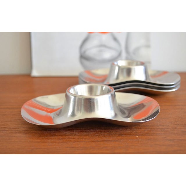 Egg Cups by Wilhelm Wagenfeld for WMF, 1950s, Set of 4 For Sale - Image 6 of 7