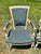 Wood French 19th Century Louis XVI Painted Walnut Arm Chairs - Set of 2 For Sale - Image 7 of 12
