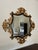 French Harrison Gil Fancy Carved Decorator Mirror in Wood Frame For Sale - Image 3 of 3