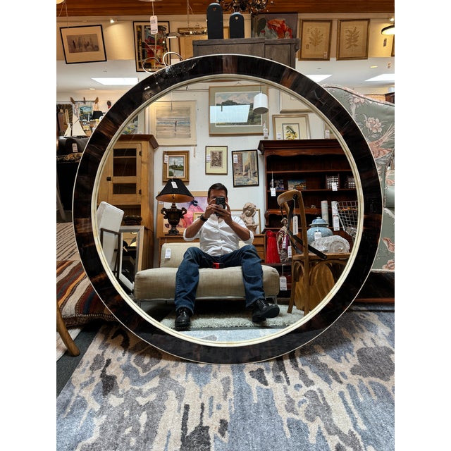 Williams Sonoma Horn + Bone Mirror For Sale In San Francisco - Image 6 of 12