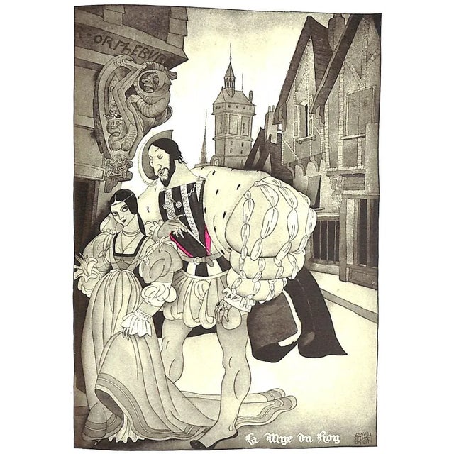 "Droll Stories - Volumes I & Ii" 1928 De Balzac, Honore For Sale In New York - Image 6 of 14