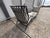 Pair of Italian Maurizio Tepestini Wrought Iron Chairs and Ottoman For Sale - Image 9 of 14
