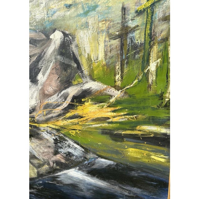 Animal Composition, Oil Painting on Canvas For Sale - Image 4 of 13