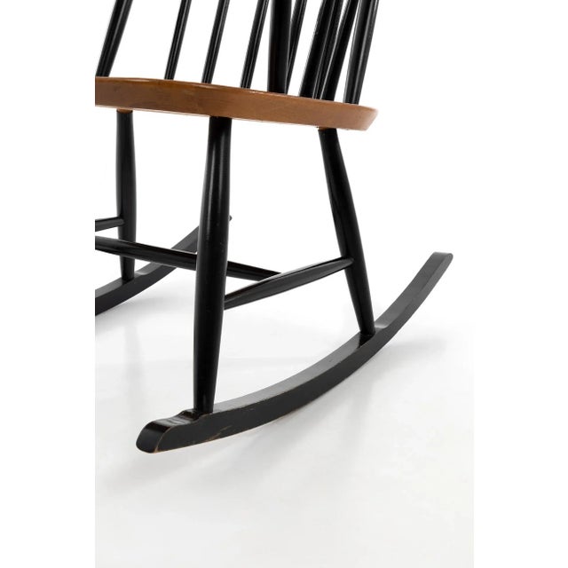 Rocking Chair by Ilmari Tapiovaara, 1950s For Sale - Image 10 of 11