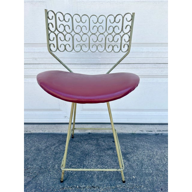 1960s Arthur Umanoff Green Granada Chair For Sale - Image 5 of 8