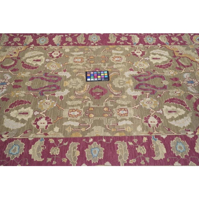 Sumak Rug 4'1'' X 6'1'' For Sale - Image 9 of 10