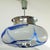 Pendant Lamp in Blue Glass and Chrome from Mazzega, Italy, 1960s For Sale - Image 14 of 18