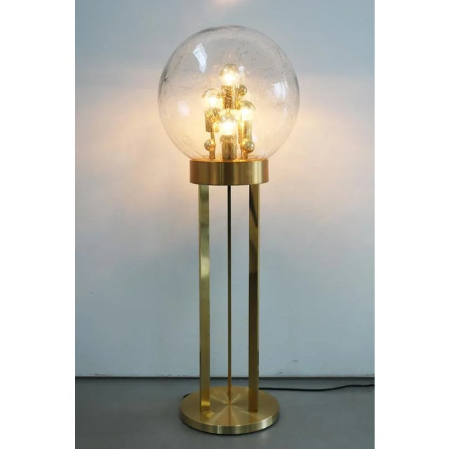 Space Age Sputnik Globe Floor Lamp from Doria, 1970s, in Very Good conditions. Designed 1970 to 1979 I have official proof...