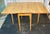 Curly/Tiger Maple Pennsylvania Bench Made Vintage Double Gate Leg Table For Sale - Image 9 of 18