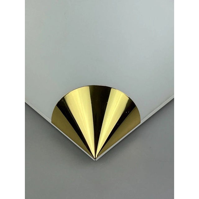 Gold Space Age Wall Lamp from Limburg, 1970s For Sale - Image 8 of 12