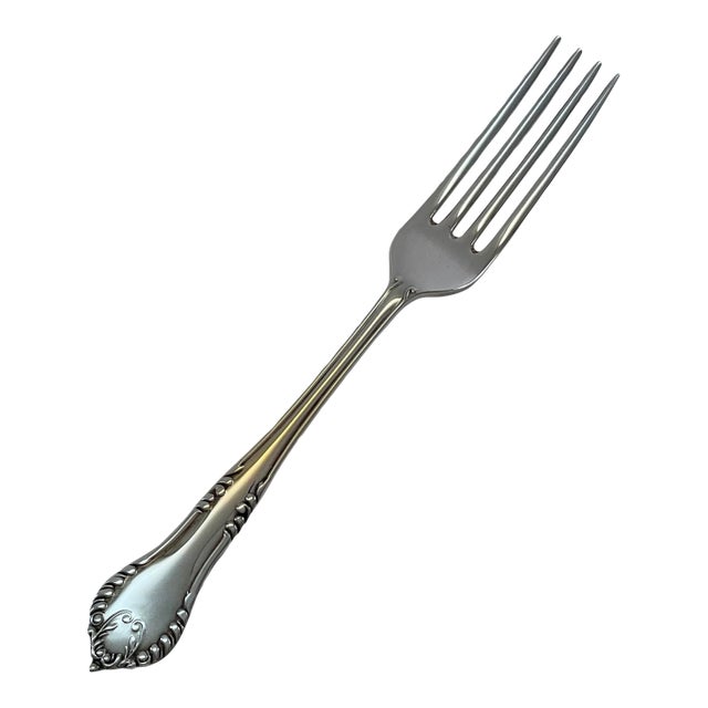 The Finest, Silver Plated Dessert/Salad Fork, Chesterfield. For Sale