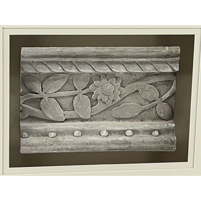 2000 - 2009 Framed Flower Moulding For Sale - Image 5 of 5