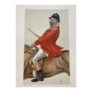 Vanity Fair Chromolithograph Print “Tom," 1885, Unframed