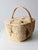 Vintage Woven Basket With Double Lid For Sale - Image 4 of 12