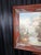 Traditional Large White Framed Vintage River Landscape Oil Painting, Ornate Carved Wood C Thomas Art For Sale - Image 3 of 12