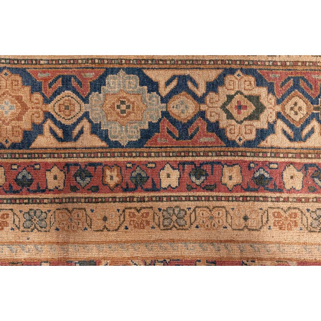 Fine 1920s Indian Handmade Carpet For Sale - Image 4 of 9