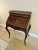 Wood Antique French Victorian Rosewood & Brass Inlaid Bureau, 1860 For Sale - Image 7 of 8