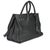 Contemporary Grey Grained Calfskin Small Souple Sac De Jour For Sale - Image 3 of 8