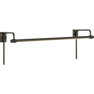 Thomas O'Brien for Visual Comfort Signature Kidd 24" Frame Mount Picture Light in Bronze For Sale