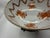 Mid 20th Century Neo Classical Gilt-Rimmed Hand Painted Porcelain Bowl on Stand For Sale - Image 6 of 12