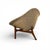 Brown Adrian Pearsall for Craft Associates Coconut Lounge Chair, C. 1960s For Sale - Image 8 of 12