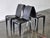 Black Vintage Chair Louis 20 by Philippe Starck for Vitra, 1990s, Set of 4 For Sale - Image 8 of 18