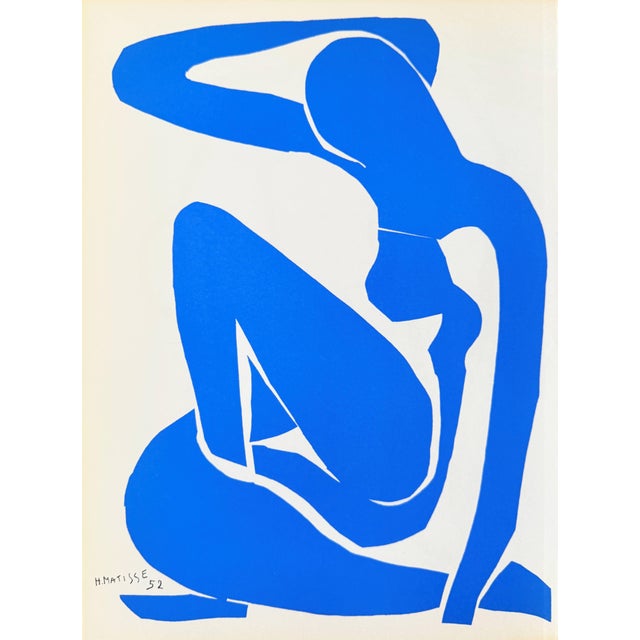 Henri Matisse, Femme Bleue, 1958, Lithograph For Sale - Image 3 of 3