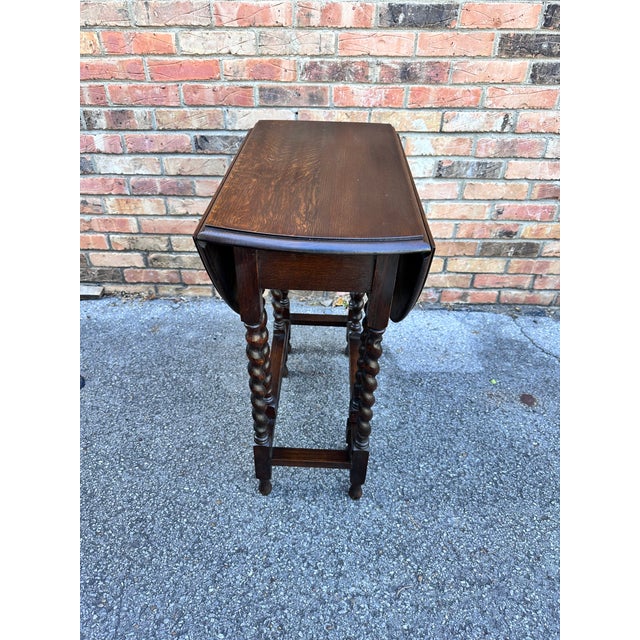 Antique English Gate Leg Table | Chairish