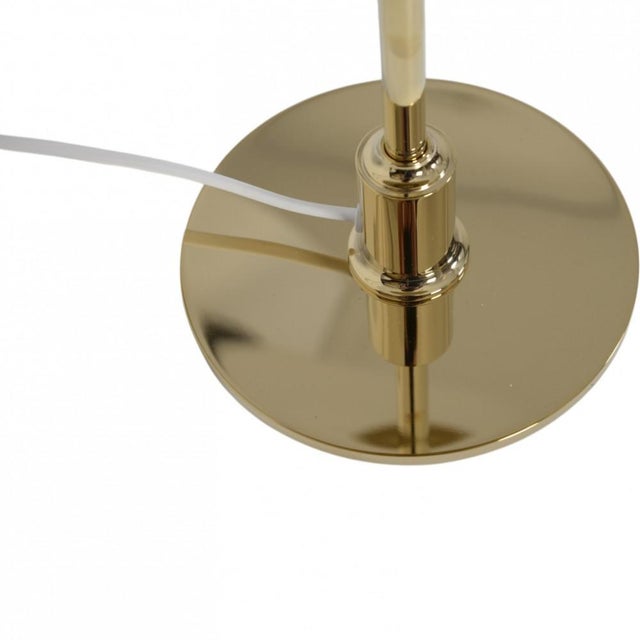 Metal Vintage PH 3/2 Table Lamp with Green Shades by Poul Henningsen, 1920s For Sale - Image 7 of 10