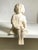Art Deco Plaster Sitting Woman Sculpture, France, 1930 For Sale - Image 3 of 14