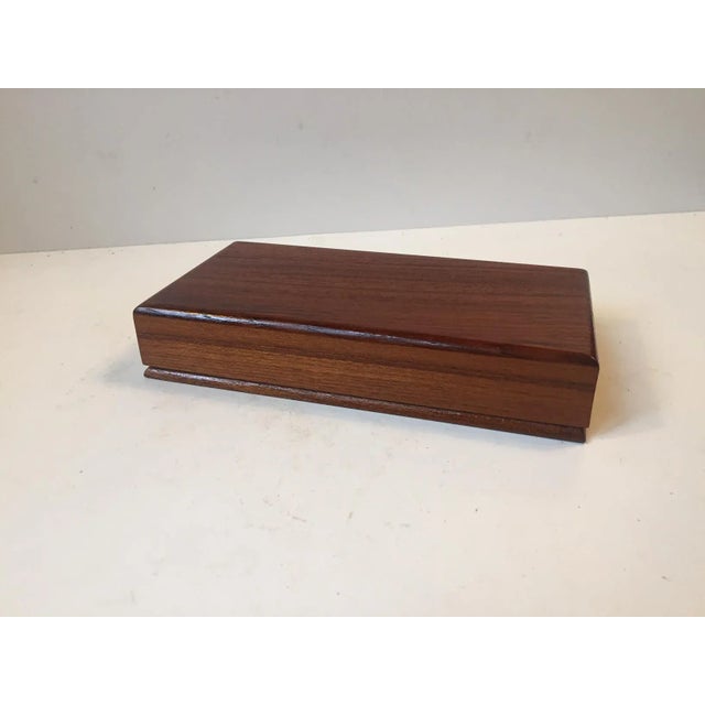 Mid-Century Danish Teak Box, 1960s For Sale - Image 10 of 10