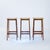 Mid-Century Modern Danish Teak Barstools by Eric Buch for Dyrlund, 1960s, Set of 3 For Sale - Image 3 of 16